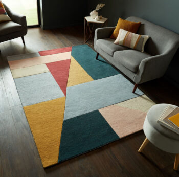 Flair Rugs, Kusový koberec Moderno Alwyn Multi/Pink, 200x290, viacfarebná, obývacia izba