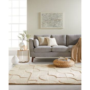 Flair Rugs, Kusový koberec Moderno Gigi Natural, 200x290, béžová, obývacia izba