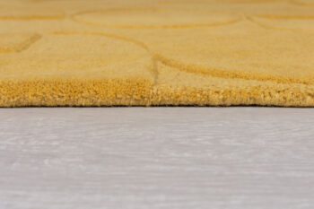Flair Rugs, Kusový koberec Moderno Gigi Ochre, 120x170, žltá, chodba / predsieň