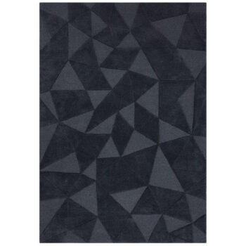Flair Rugs, Kusový koberec Moderno Shard Charcoal, 160x230, šedá, chodba / predsieň