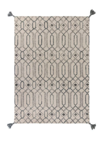 Flair Rugs, Kusový koberec Nappa Pietro Grey, 160x230, šedá, chodba / predsieň