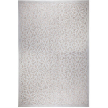 Flair Rugs, Kusový koberec Piatto Argento Silver – na von aj na doma, 120x170, šedá, chodba / predsieň
