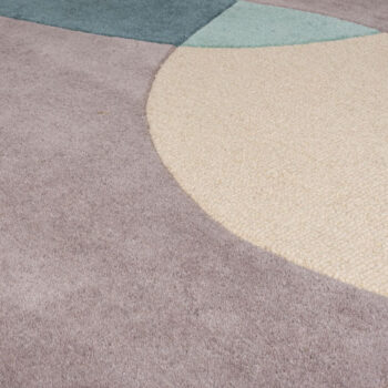 Flair Rugs, Kusový koberec Radiance Glow Blue, 160x230, modrá, obývacia izba