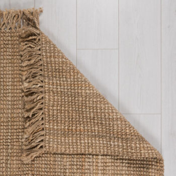 Flair Rugs, Kusový koberec Sarita Jute Boucle Natural, 200x290, béžová, chodba / predsieň