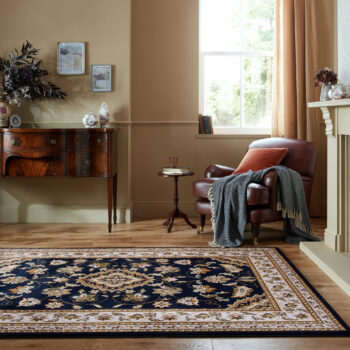 Flair Rugs, Kusový koberec Sincerity Royale Sherborne Blue, 240x340, modrá, obývacia izba