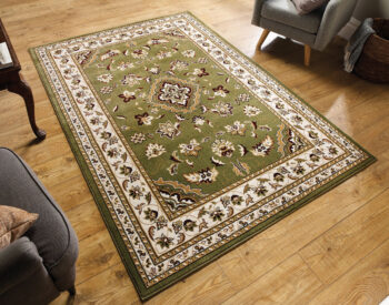Flair Rugs, Kusový koberec Sincerity Royale Sherborne Green, 160x230, zelená, kancelária
