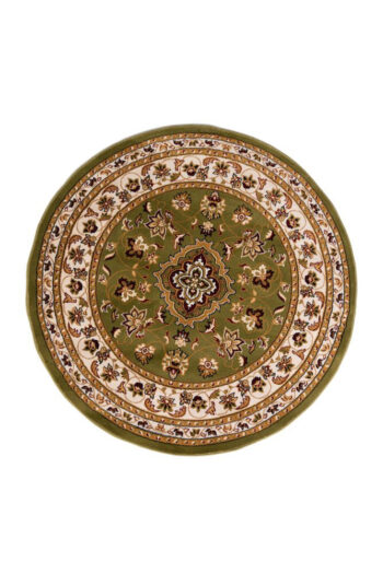 Flair Rugs, Kusový koberec Sincerity Royale Sherborne Green kruh, 133x133 (priemer) kruh, zelená, obývacia izba