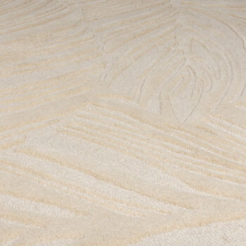 Flair Rugs, Kusový koberec Solace Lino Leaf Natural, 120x170, béžová, obývacia izba