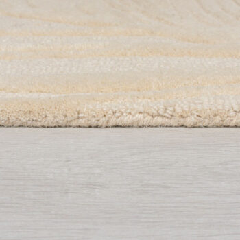 Flair Rugs, Kusový koberec Solace Lino Leaf Natural, 120x170, béžová, obývacia izba