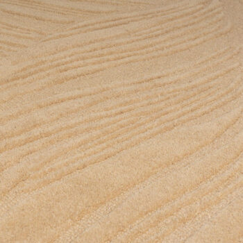 Flair Rugs, Kusový koberec Solace Lino Leaf Stone, 120x170, béžová, obývacia izba
