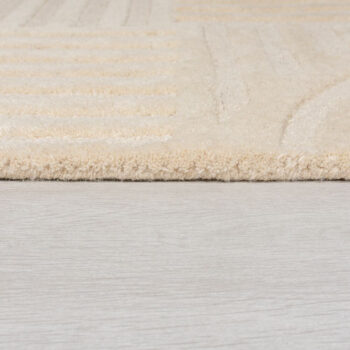 Flair Rugs, Kusový koberec Solace Zen Garden Natural, 200x290, béžová, obývacia izba