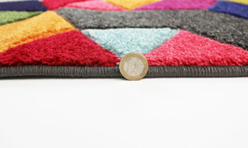 Flair Rugs, Kusový koberec Spectrum Dynamic Multi, 80x150, viacfarebná, obývacia izba