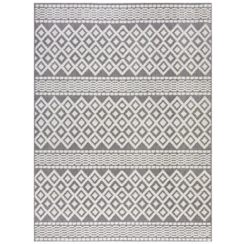 Flair Rugs, Kusový koberec Verve Jhansi Grey, 80x160, šedá, chodba / predsieň