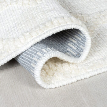 Flair Rugs, Kusový koberec Verve Shyla Ivory, 160x240, biela, obývacia izba