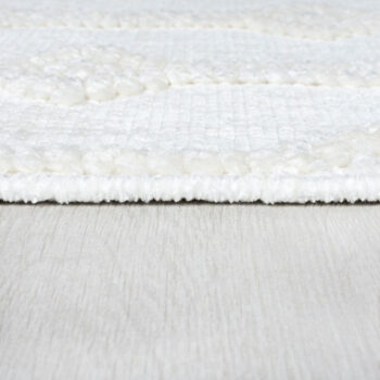 Flair Rugs, Kusový koberec Verve Shyla Ivory, 160x240, biela, obývacia izba