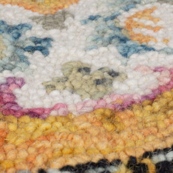 Flair Rugs, Kusový koberec Wool Loop Dahlia Yellow/Multi, 120x170, žltá, obývacia izba