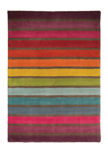 Flair Rugs, Ručne tkaný kusový koberec Illusion Candy Multi, 120x170, viacfarebná, detská izba