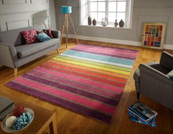 Flair Rugs, Ručne tkaný kusový koberec Illusion Candy Multi, 200x290, viacfarebná, detská izba