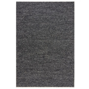 Flair Rugs, Ručne tkaný kusový koberec Minerals Dark Grey, 120x170, šedá, chodba / predsieň