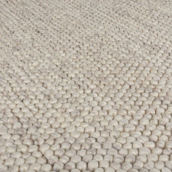 Flair Rugs, Ručne tkaný kusový koberec Minerals Light Grey, 80x150, béžová, chodba / predsieň