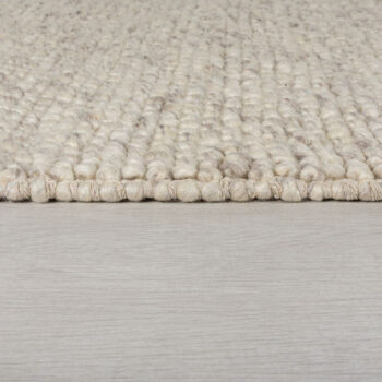 Flair Rugs, Ručne tkaný kusový koberec Minerals Light Grey, 80x150, béžová, chodba / predsieň