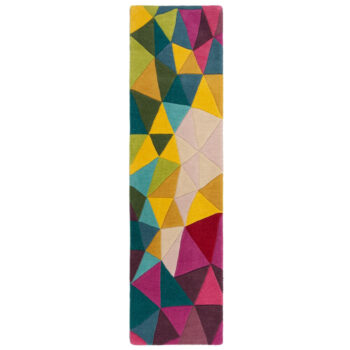 Flair Rugs, Ručne všívaný kusový koberec Illusion Falmouth Multi, 200x290, viacfarebná, obývacia izba