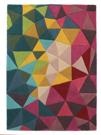 Flair Rugs, Ručne všívaný kusový koberec Illusion Falmouth Multi, 200x290, viacfarebná, obývacia izba