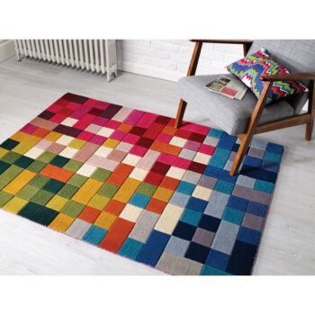 Flair Rugs, Ručne všívaný kusový koberec Illusion Lucea Multi, 160x230, viacfarebná, obývacia izba
