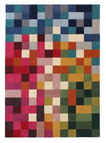 Flair Rugs, Ručne všívaný kusový koberec Illusion Lucea Multi, 160x230, viacfarebná, obývacia izba