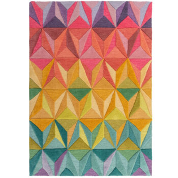 Flair Rugs, Ručne všívaný kusový koberec Illusion Reverie Multi, 160x230, viacfarebná, chodba / predsieň