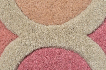 Flair Rugs, Ručne všívaný kusový koberec Illusion Rosella Pink / Blue, 200x290, viacfarebná, chodba / predsieň