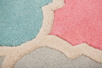 Flair Rugs, Ručne všívaný kusový koberec Illusion Rosella Pink / Blue, 200x290, viacfarebná, chodba / predsieň