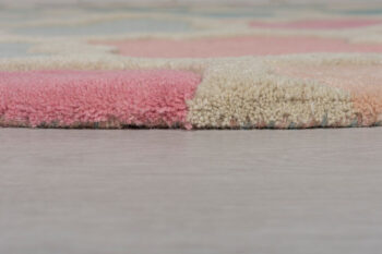Flair Rugs, Ručne všívaný kusový koberec Illusion Rosella Pink / Blue, 200x290, viacfarebná, chodba / predsieň