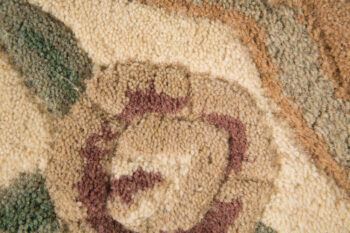 Flair Rugs, Ručne všívaný kusový koberec Lotus premium Fawn kruh, 120x120 (priemer) kruh, béžová, chodba / predsieň