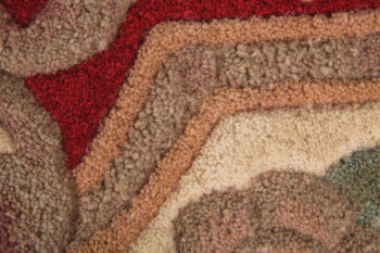 Flair Rugs, Ručne všívaný kusový koberec Lotus premium Red, 120x180, červená, chodba / predsieň