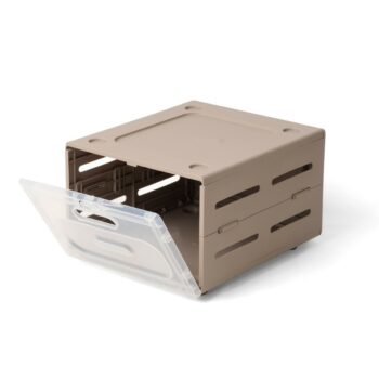 Flex modulárny organizér na obuv Brown 30 x 36 x 22 cm