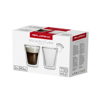 Florina 2-dielna sada hrnčekov Malachit, 240 ml