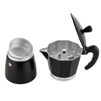Florina Kávovar Macchiato 6 šálok, čierna