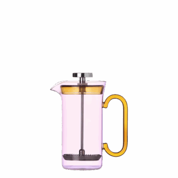 Kompaktný French Press Ichendorf v ružovom prevedení je štýlovým doplnkom, ktorý nesmie chýbať žiadnemu milovníkovi kvalitnej kávy, ktorý ocení jedinečný dizajn.