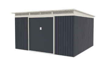 G21 Záhradný domček 340 × 333 × 191 cm (antracit)