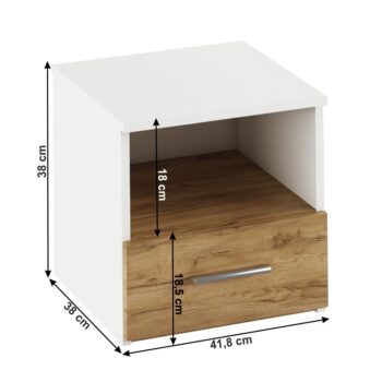 Spálňová zostava Gabriela New 160 v elegantnom prevedení biela / dub artisan je ideálnou voľbou pre tých, ktorí hľadajú moderný a funkčný nábytok do svojej spálne. Táto zostava od renomovanej značky KONDELA ponúka nielen štýlový vzhľad, ale aj praktické využitie…
