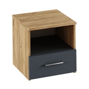 Spálňová zostava Gabriela New 160 v elegantnom prevedení dub artisan a grafit je ideálnou voľbou pre tých, ktorí hľadajú moderný a funkčný nábytok do svojej spálne. Táto zostava je navrhnutá tak, aby poskytovala maximálny komfort a štýl, pričom jej dizajn sa ľahko prispôsobí…
