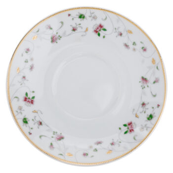 Predstavujeme vám elegantnú porcelánovú jedálenskú súpravu Garida Typ 3, ktorá sa skladá z 57 kusov a je ideálnym doplnkom pre každú modernú domácnosť. Táto súprava vyniká svojím sofistikovaným dizajnom, ktorý kombinuje bielu, zlatú, ružovú a zelenú farbu, čím dodáva vášmu…