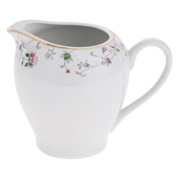 Predstavujeme vám elegantnú porcelánovú jedálenskú súpravu Garida Typ 3, ktorá sa skladá z 57 kusov a je ideálnym doplnkom pre každú modernú domácnosť. Táto súprava vyniká svojím sofistikovaným dizajnom, ktorý kombinuje bielu, zlatú, ružovú a zelenú farbu, čím dodáva vášmu…