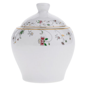 Predstavujeme vám elegantnú porcelánovú jedálenskú súpravu Garida Typ 3, ktorá sa skladá z 57 kusov a je ideálnym doplnkom pre každú modernú domácnosť. Táto súprava vyniká svojím sofistikovaným dizajnom, ktorý kombinuje bielu, zlatú, ružovú a zelenú farbu, čím dodáva vášmu…