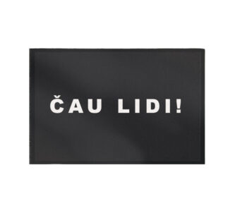 GDmats, Rohožka Čau lidi 40x60 cm – na von aj na doma, 40x60, šedá