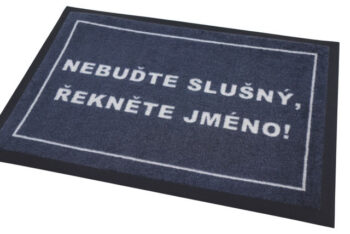 GDmats, Slušná rohožka 40x60 cm – na von aj na doma, 40x60, šedá