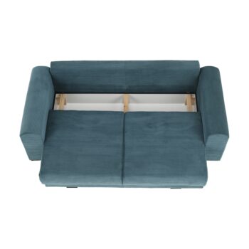 Rozkladacia pohovka s úložným priestorom Gilen Big Sofa v elegantnej kombinácii farieb modrá, mentolová a svetlosivá je ideálnym riešením pre moderné interiéry. Táto pohovka od značky KONDELA ponúka nielen štýlový vzhľad, ale aj praktické funkcie, ktoré ocení každá…