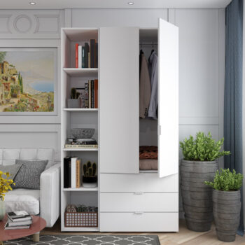 NABBI Gores regál biela – Obrázok 5