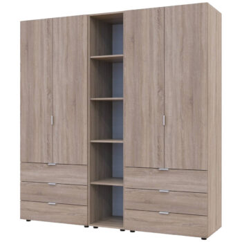 NABBI Gores regál dub sonoma – Obrázok 5